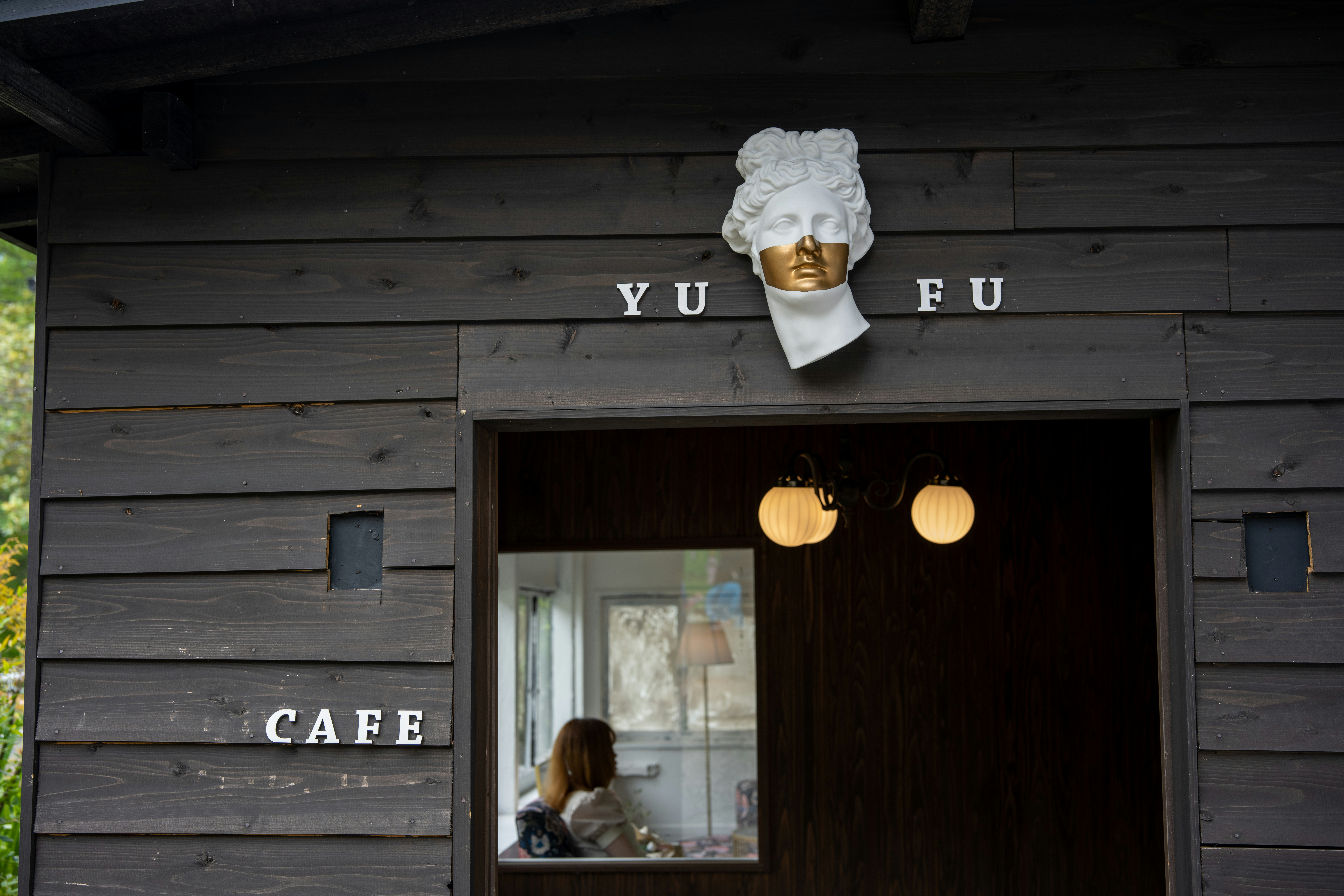 Hoshinoya Fuji café view