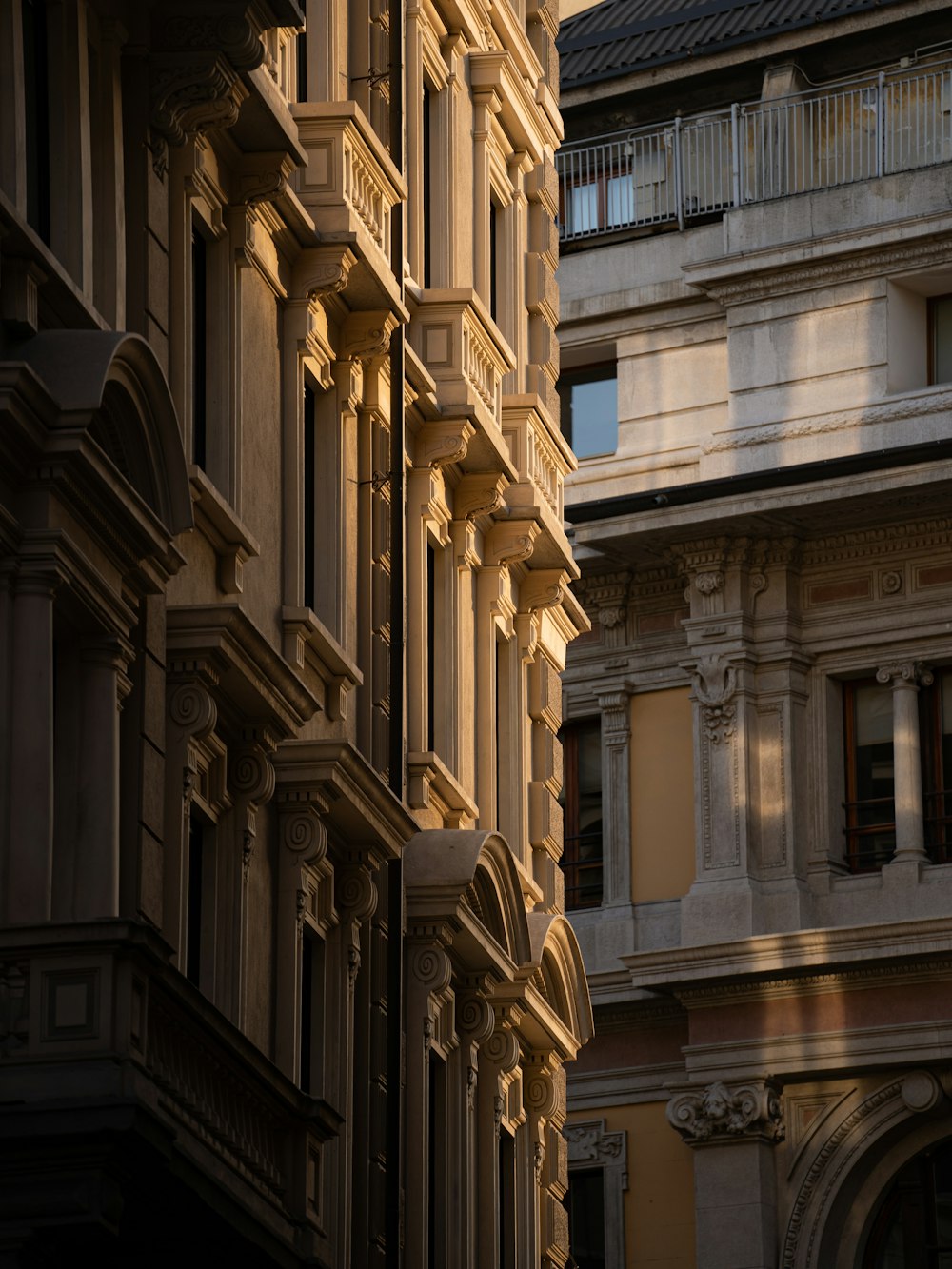 a building with a clock on the front of it