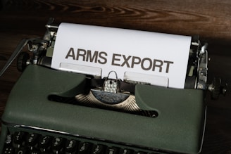 a close up of an old fashioned typewriter