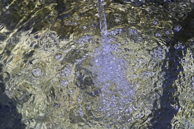 Pure water stream from water treatment system