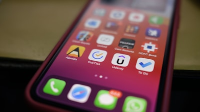 A sleek smartphone screen displaying mira’s intuitive task management interface with colorful icons and reminders.