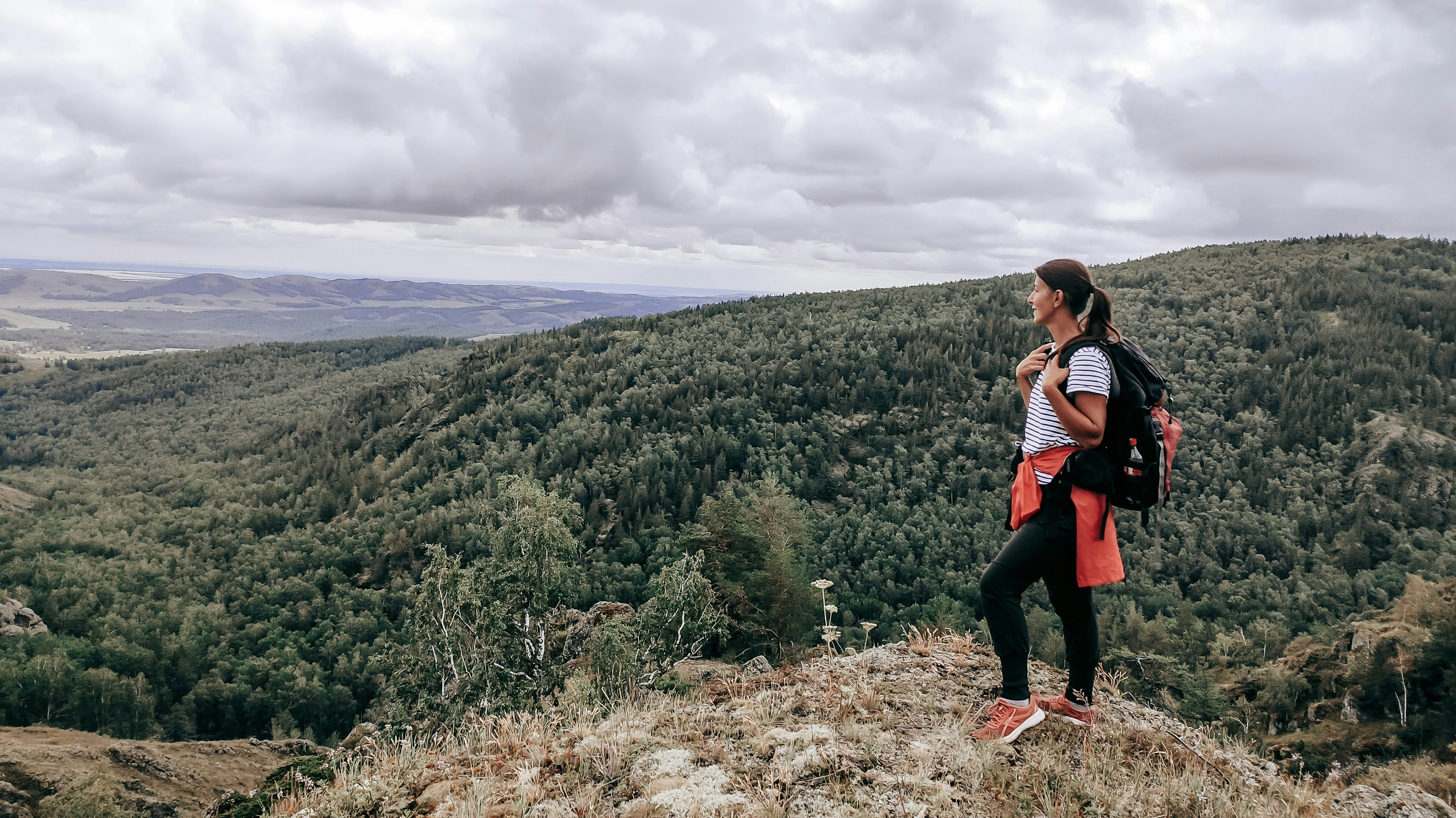 Someone on an Outdoor Adventure