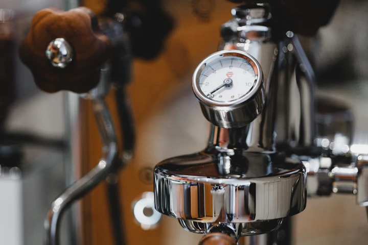 Máquina de espresso para preparar café