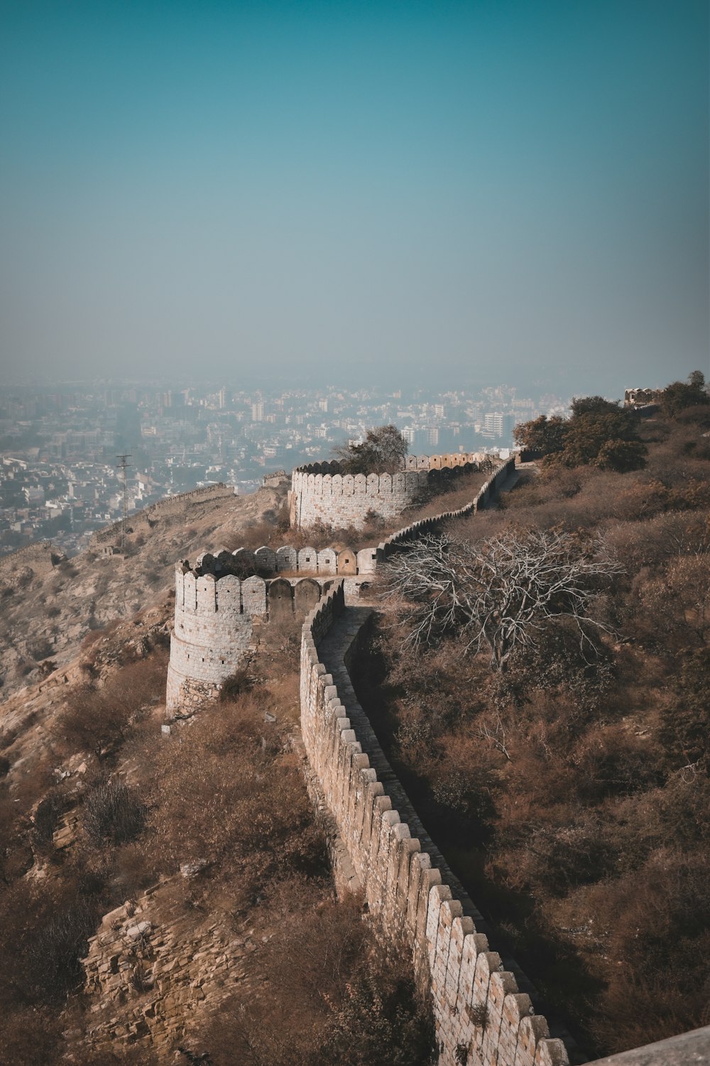 万里の長城の眺め