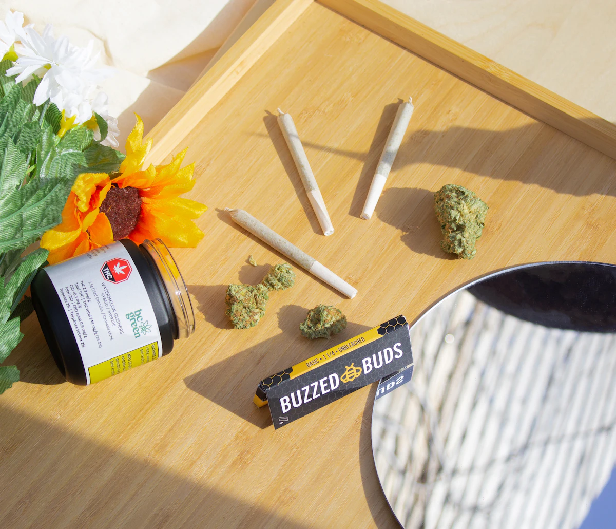 Lab-tested cannabis flower from an Oakley marijuana delivery menu