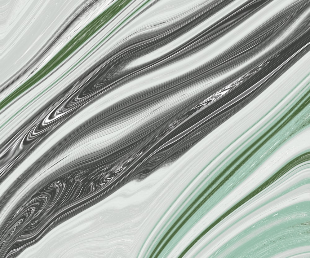 a close up of a green and white background