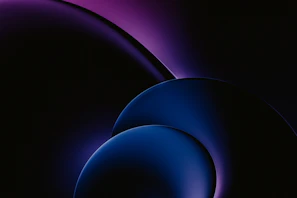 Abstract representation of gravity fields with fine blue lines and subtle neon highlights on a dark gradient backdrop.
