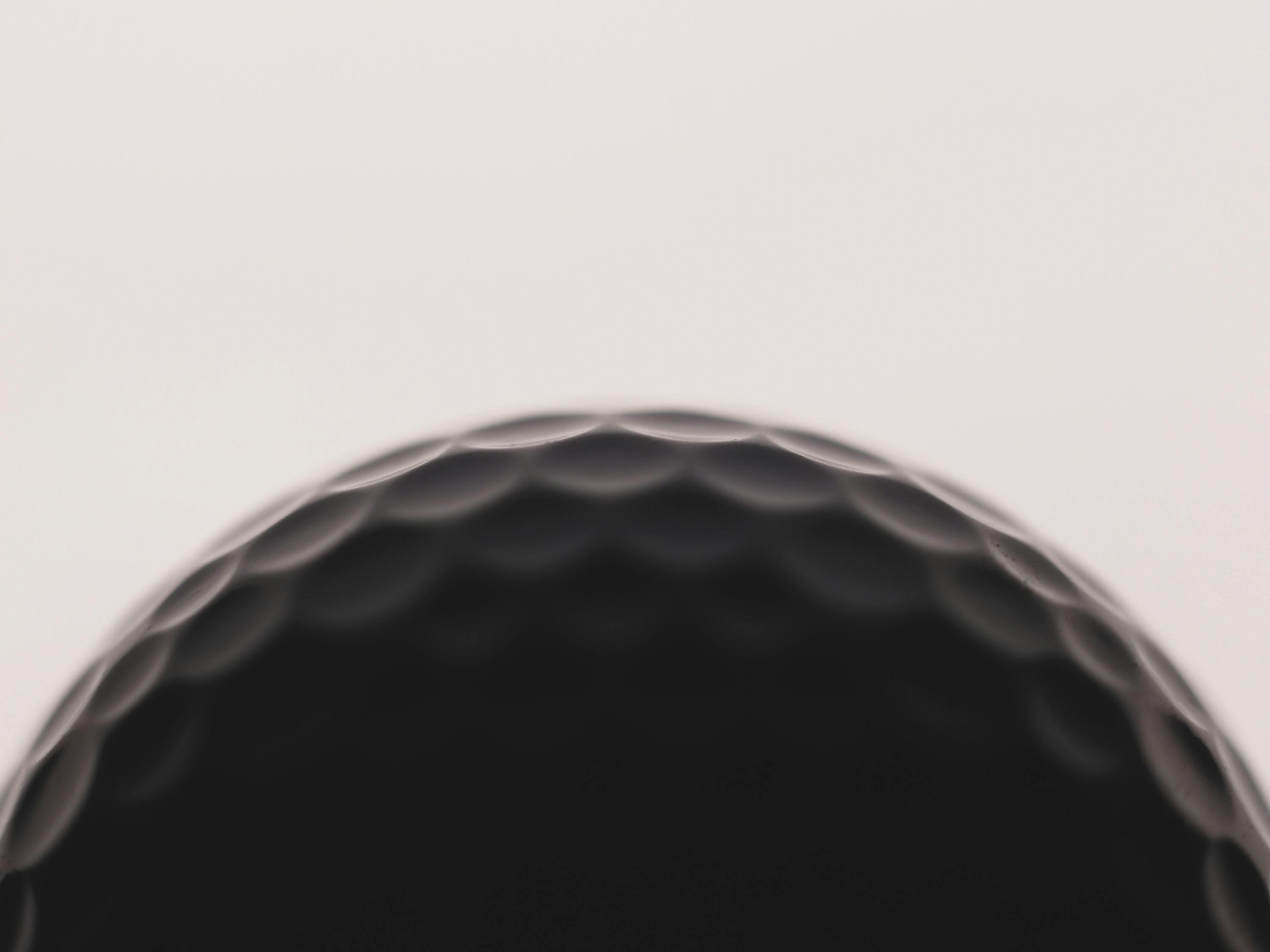 Black golf ball