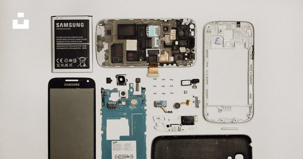 A picture of a cell phone and parts photo – Free Phone Image on Unsplash