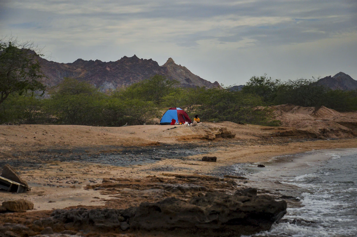 Families enjoying a peaceful campground setting