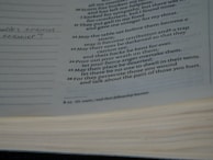 An old manuscript page with handwritten notes, showing the blend of academic work and personal passion.