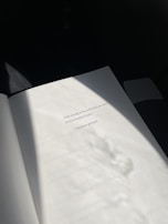 Soft natural light illuminating a page with an inspiring love quote.