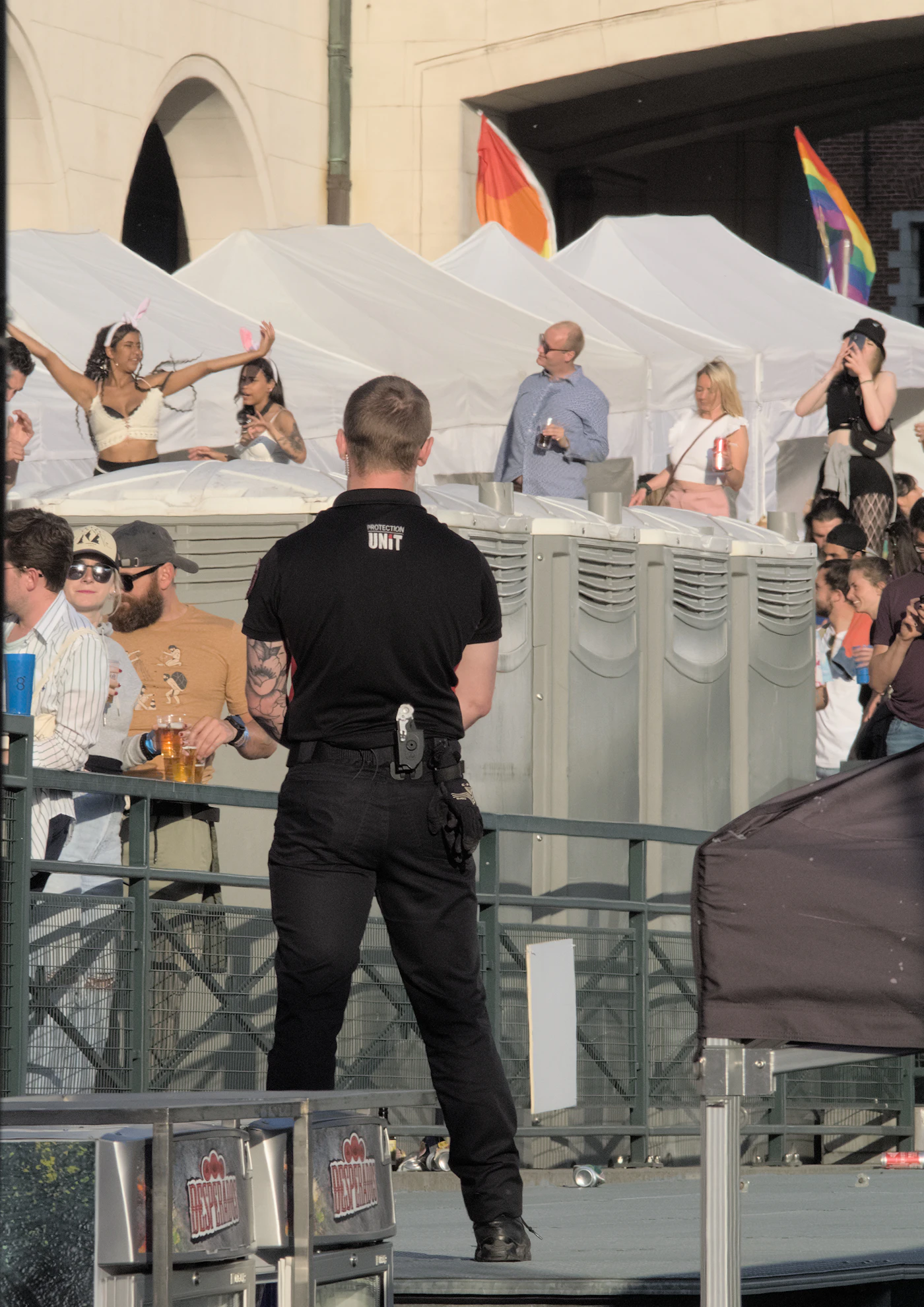 Event security and crowd management