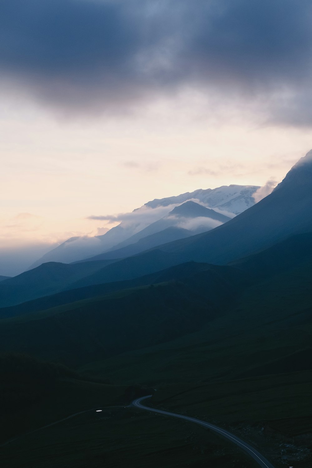 a view of a mountain