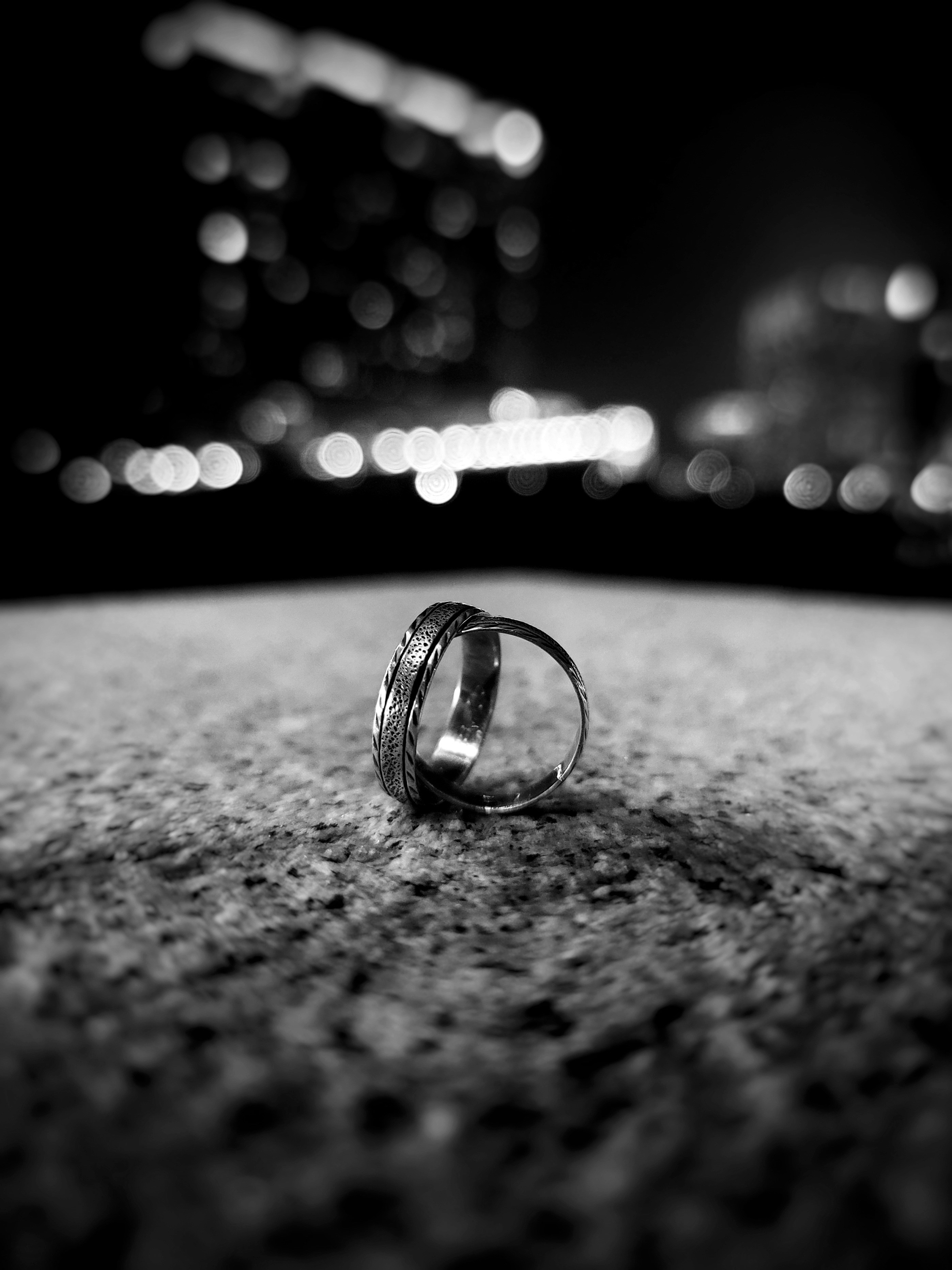 Sleek Urban Silver Ring