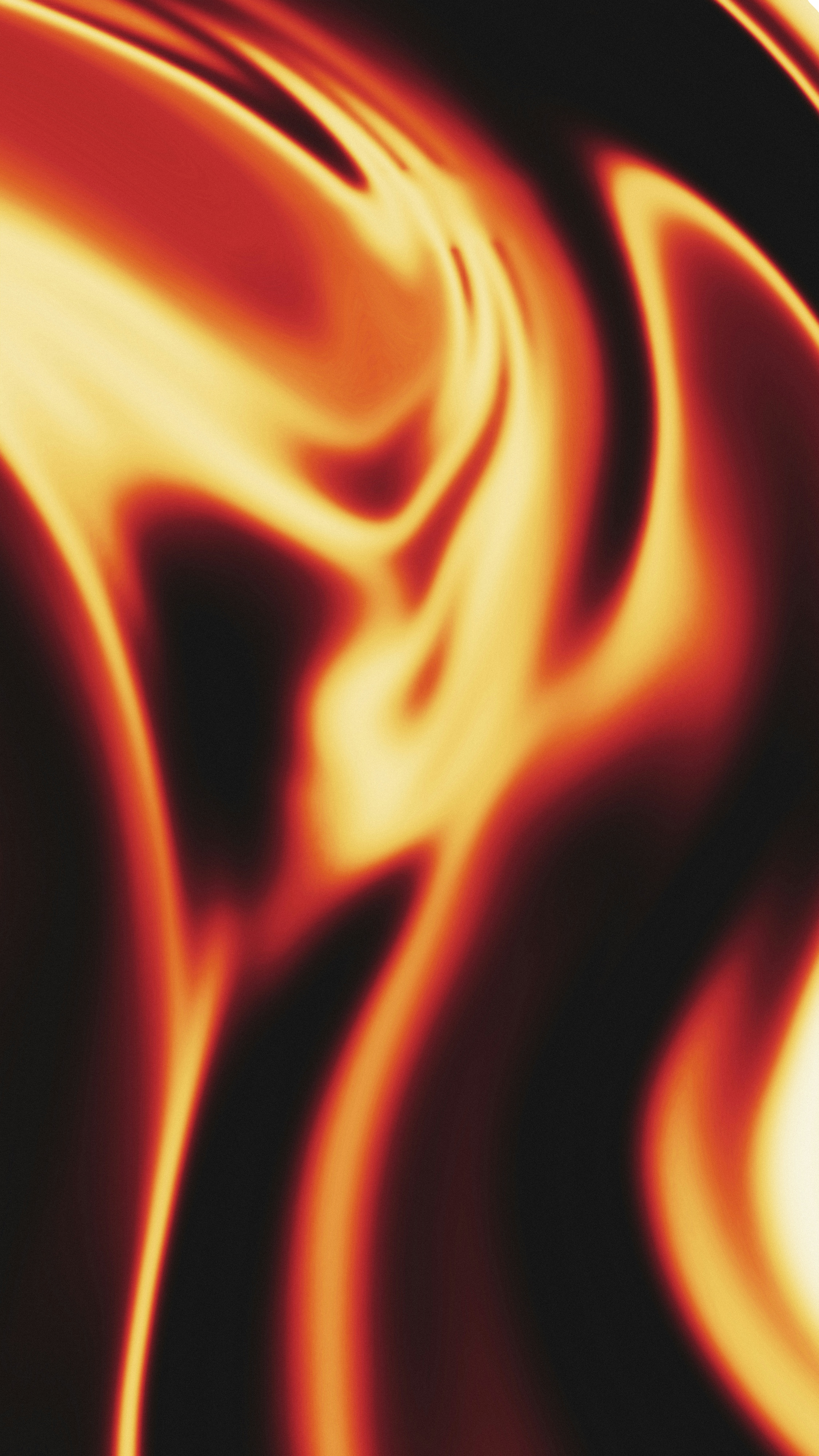 eine Nahaufnahme eines schwarz-orangefarbenen Hintergrunds