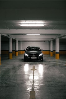 a c450 car parked 