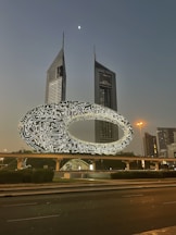 a picture of a large building with a lot of writing on it