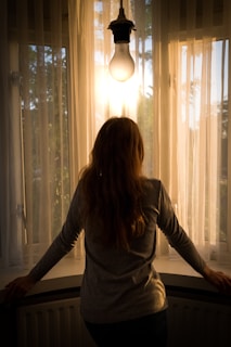 Sunlit morning meditation corner Sunlit space 