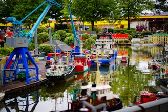 a bunch of boats that are in the water