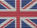 the british flag is painted on a garage door