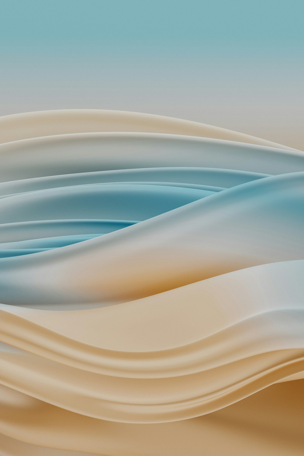 an abstract image of waves in the sand