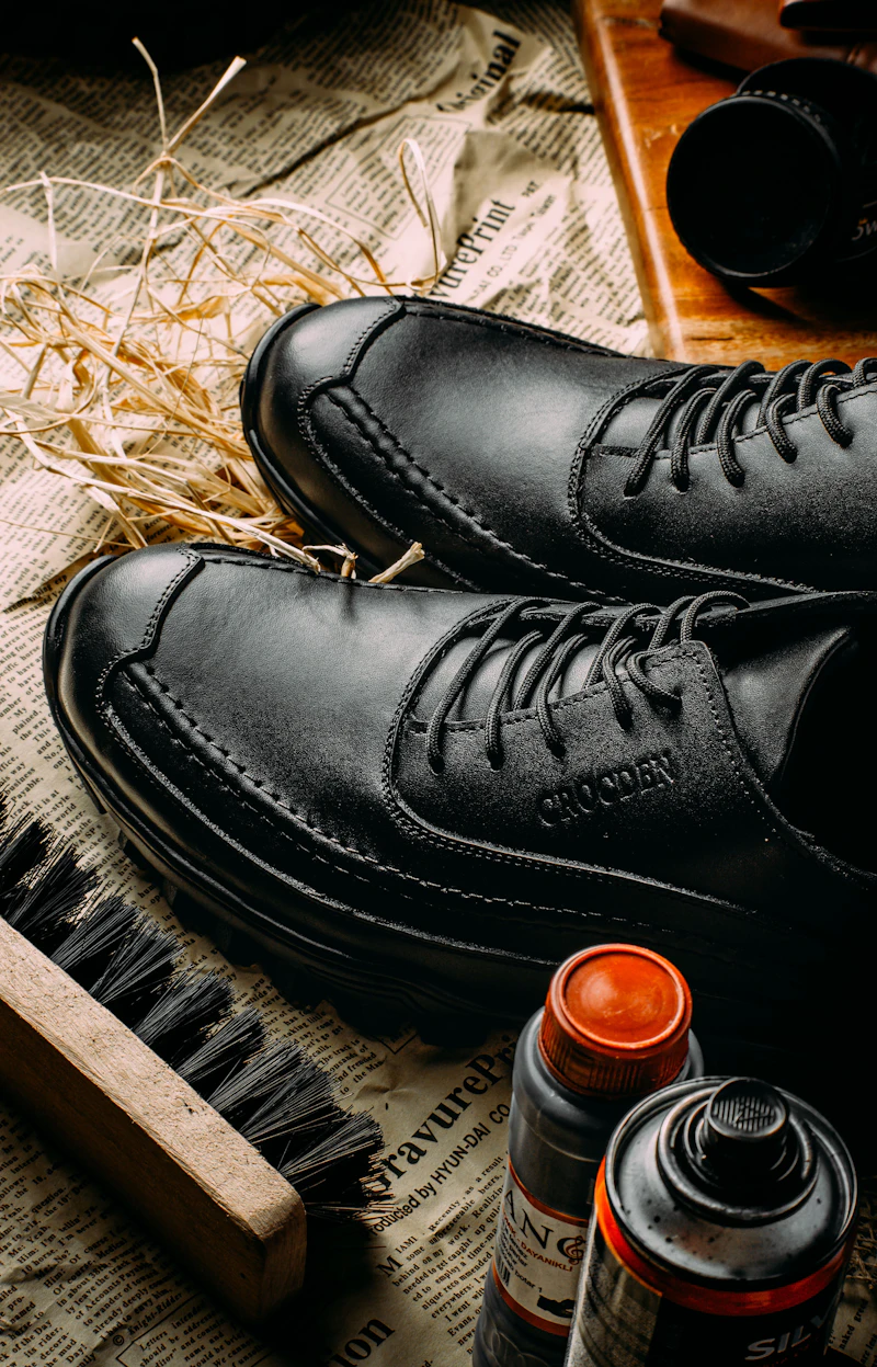 sepatu Slop Hitam