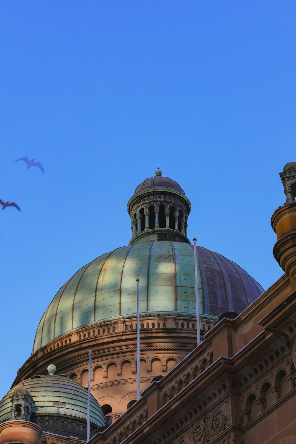 a large dome on top of a building