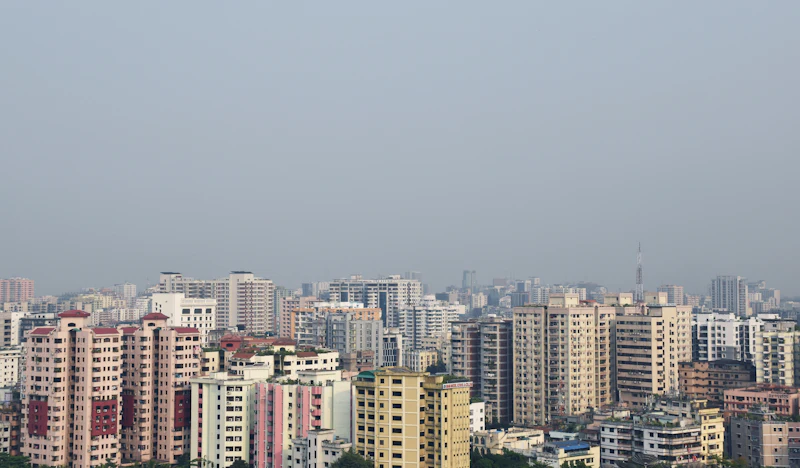 Dhaka skyline