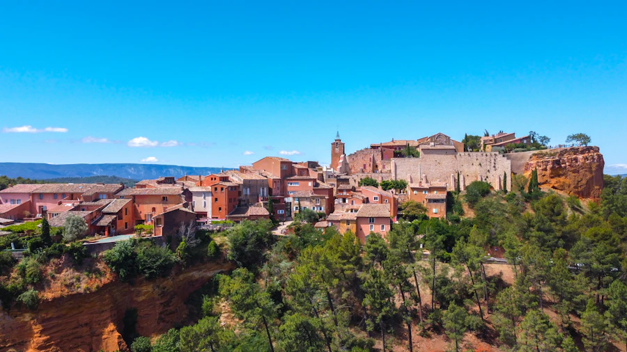 Roussillon, le village ocre