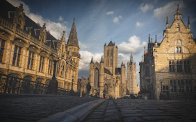 St. Nicolas Church 'Three Towers" Ghent