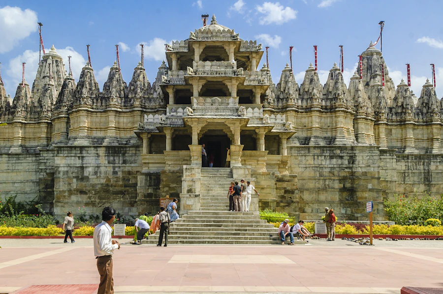 The temple of 1,444 pillars