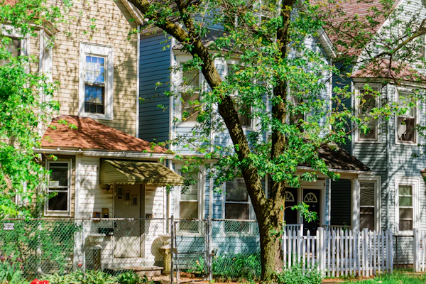 Houses on Chicago's South Side