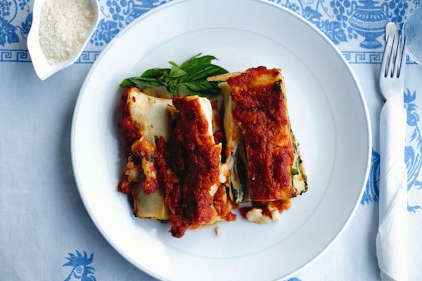 Spinazie Lasagne Vegetarisch