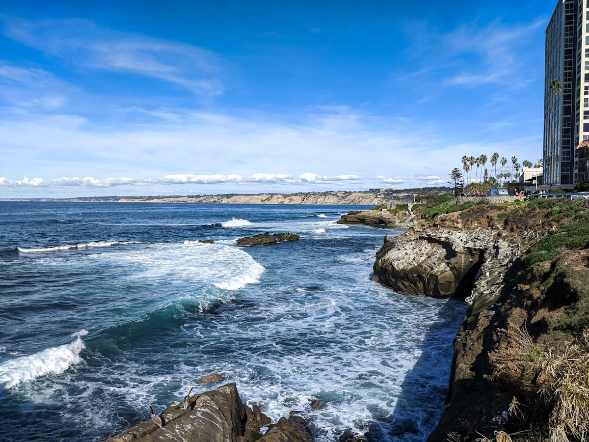 La Jolla coastline, San Diego