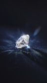 A stunning close-up of a brilliant-cut diamond showcasing its sparkle.