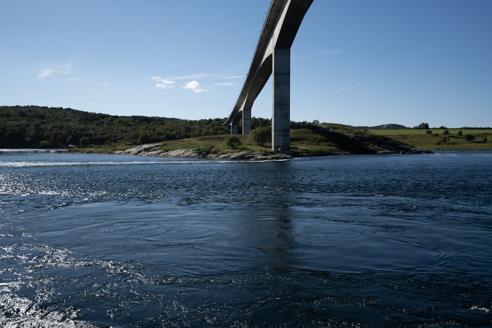 a large bridge over a body of water