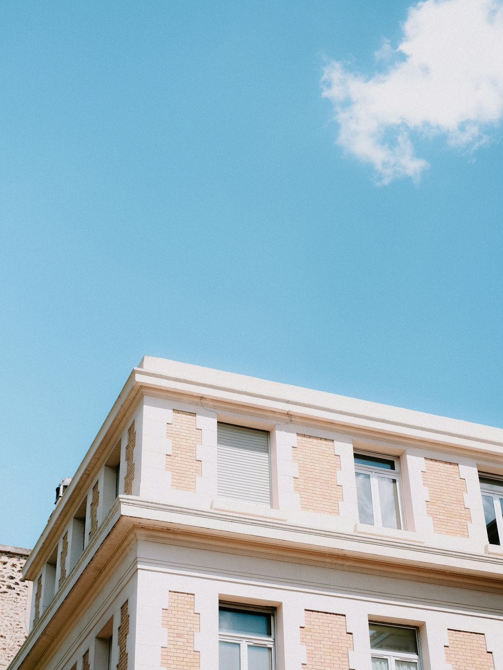 a building with a clock on the side of it