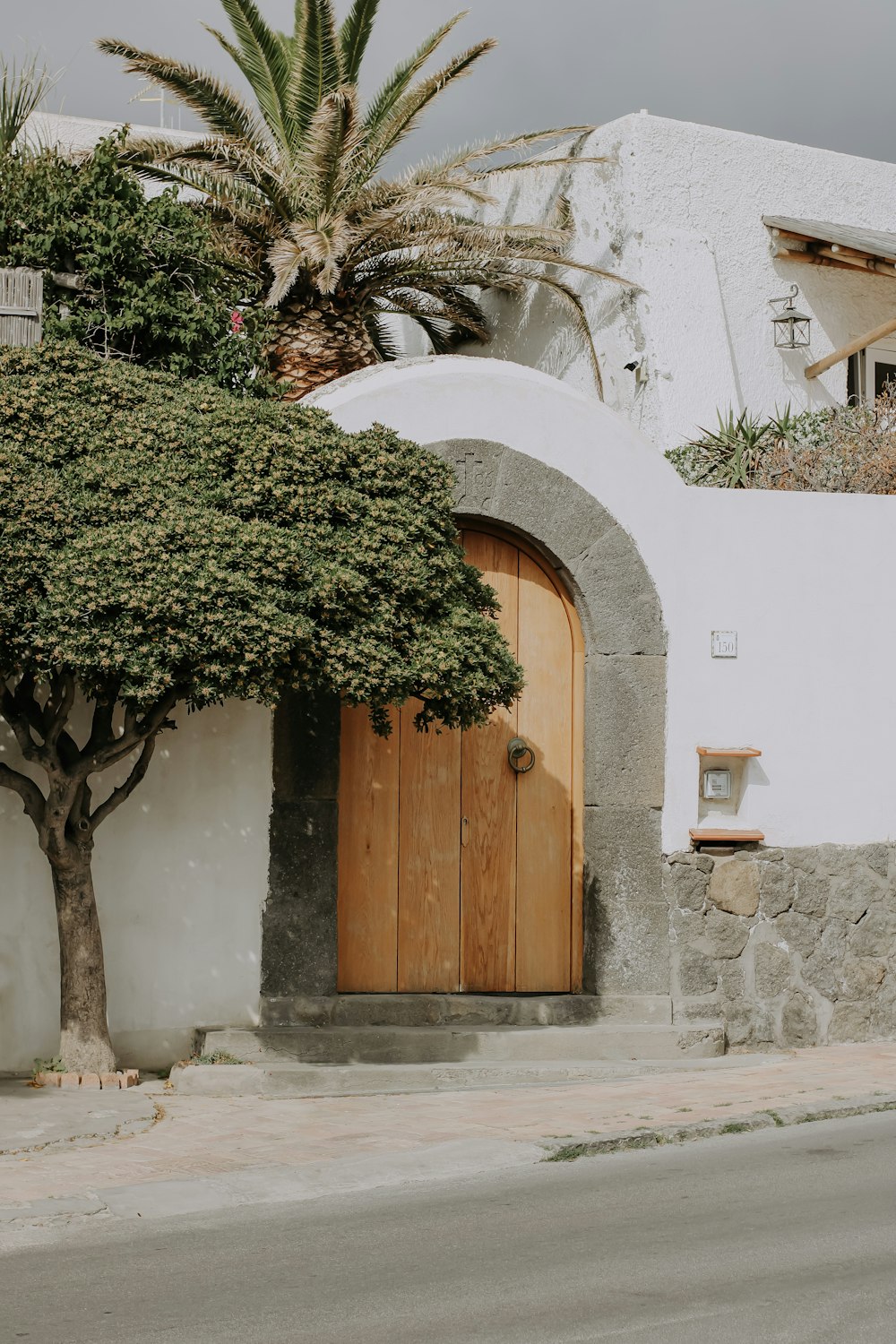 a house with a tree in front of it