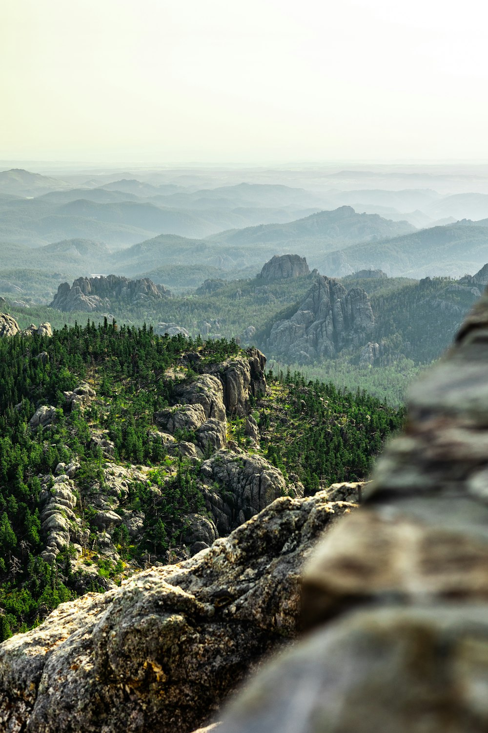 a view of the mountains from a high point of view