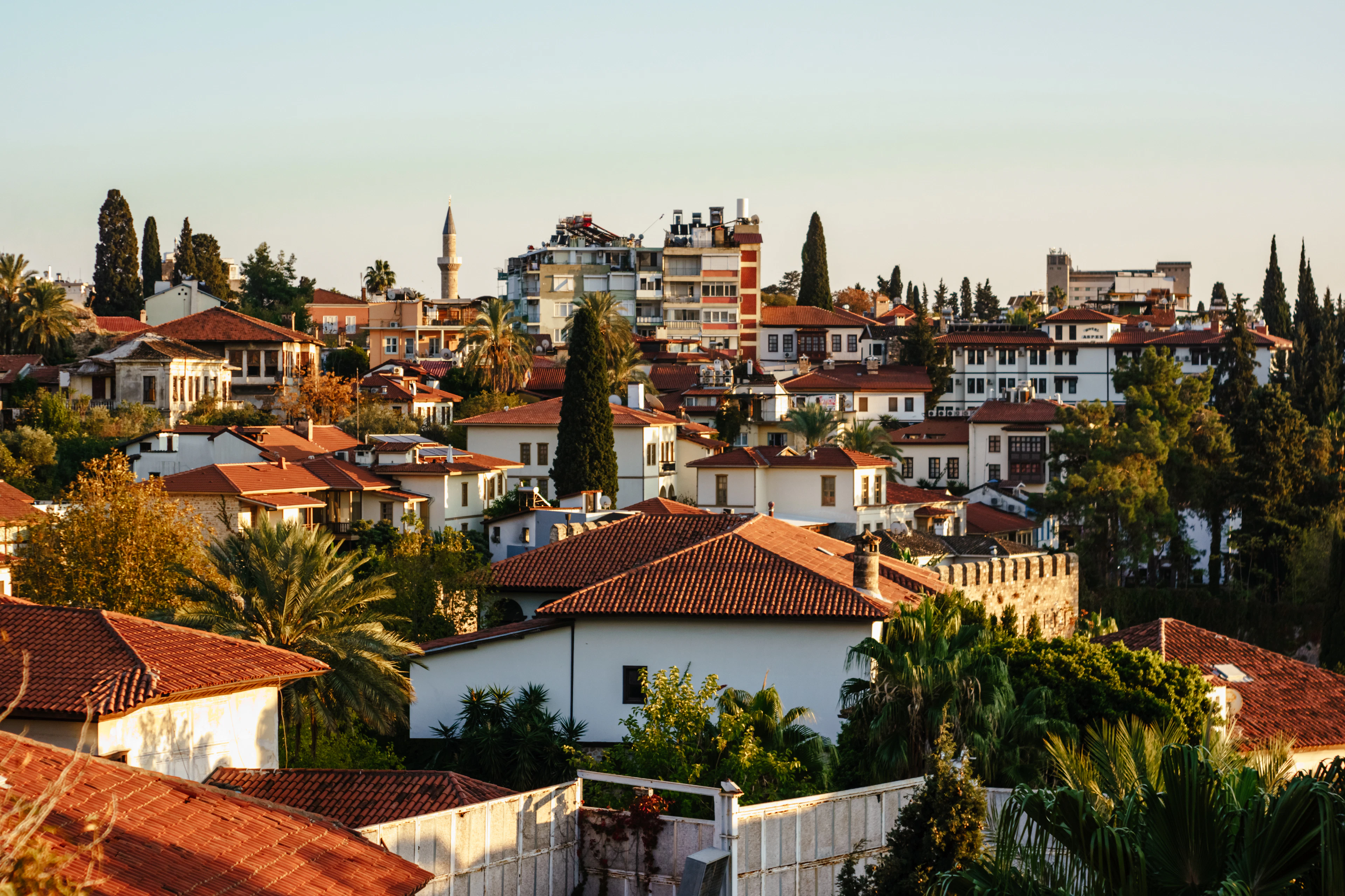 The old town of Antalya, Turkey