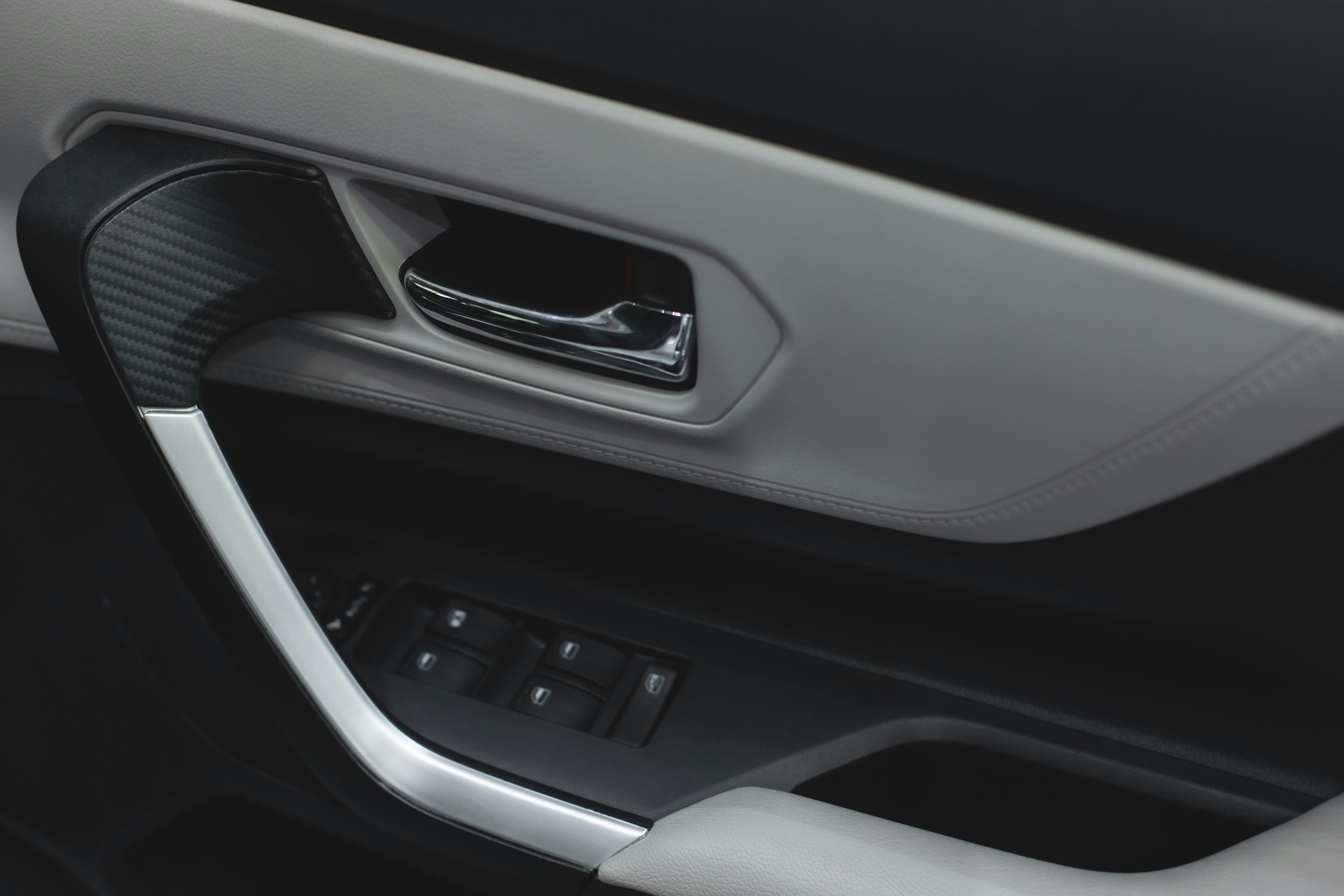Tesla Model Y interior showing the central touchscreen and minimalist dashboard