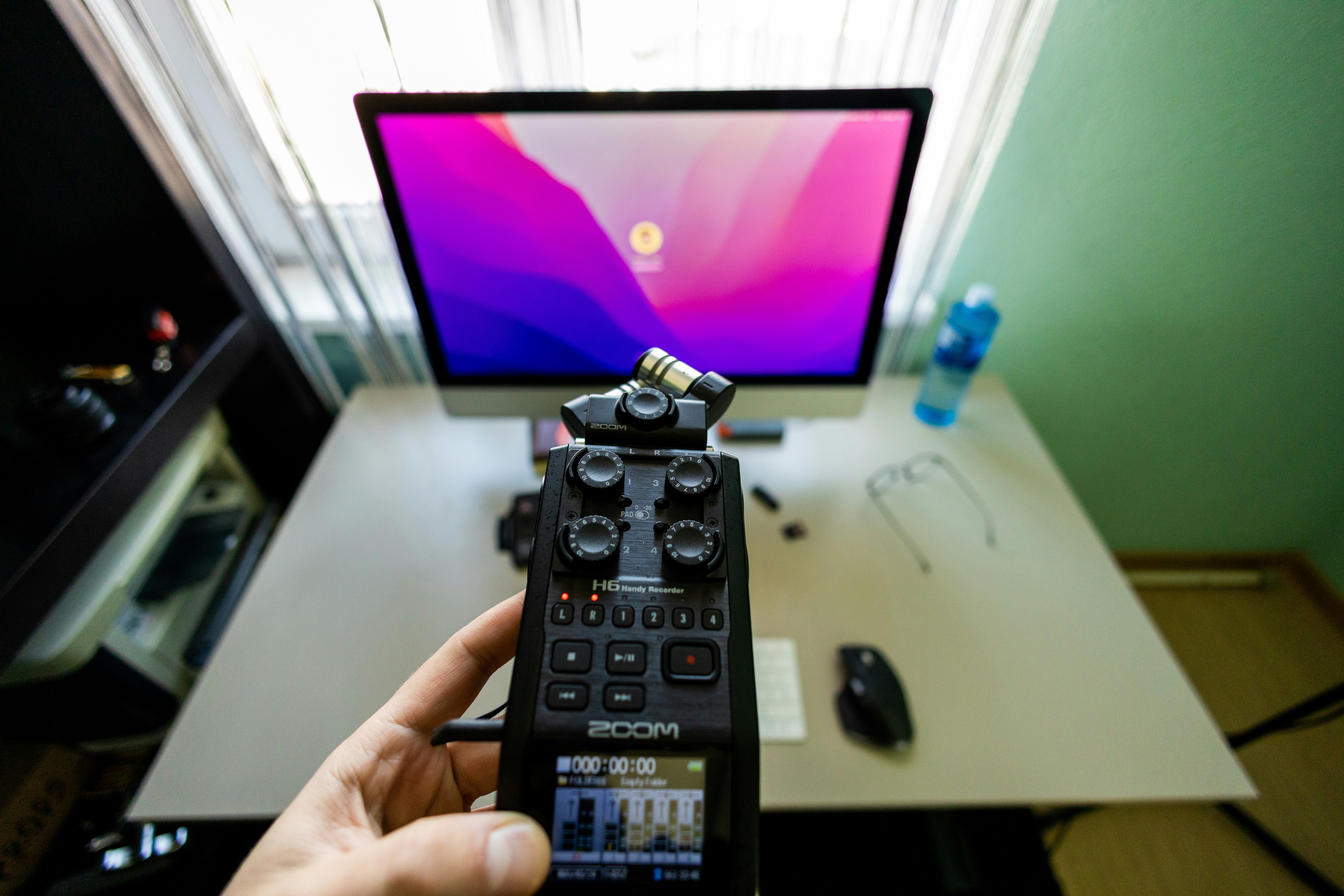 Remote control streaming setup