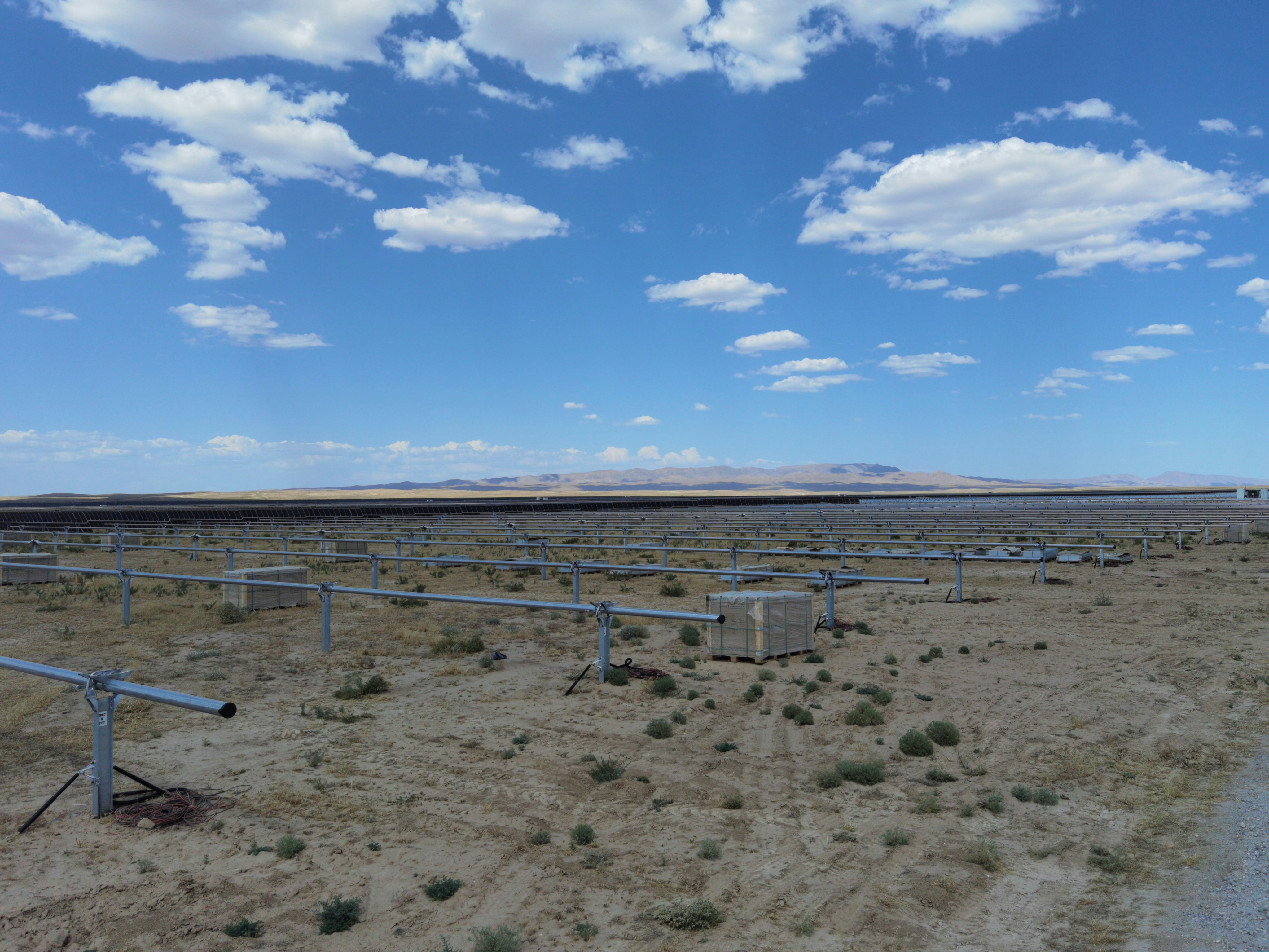 Arizona desert solar farm