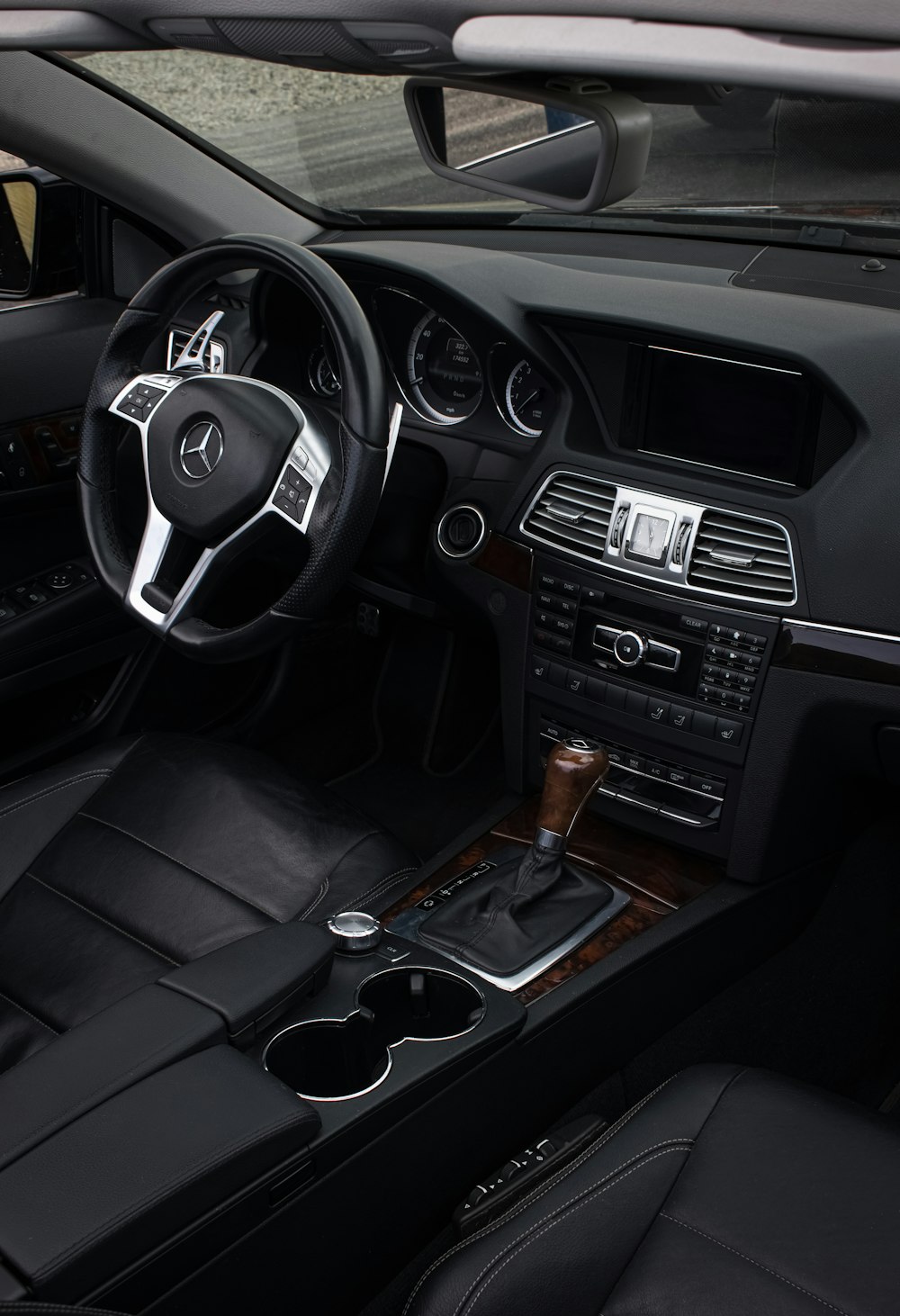 Das Interieur eines Mercedes Benz Benz Benz Benz Benz