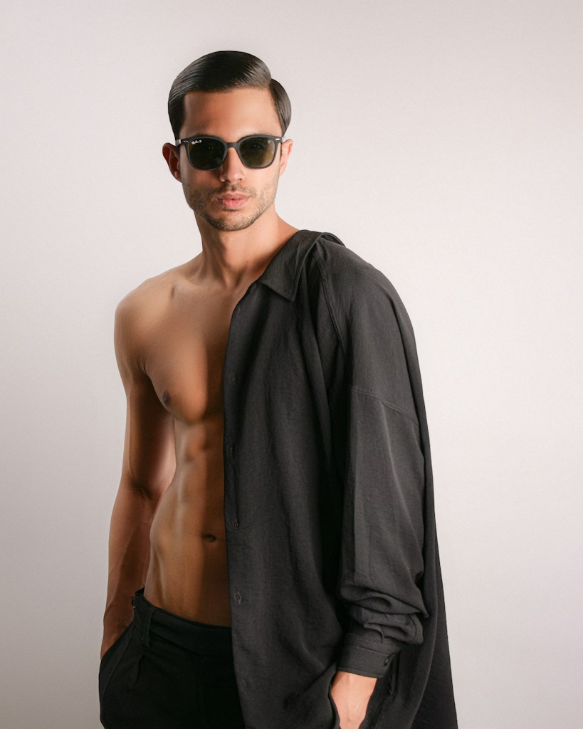 Jet Black Essential Hoodie