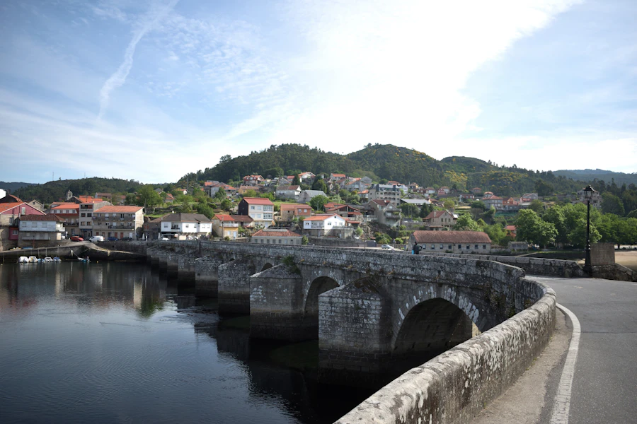 The medieval bridge of Pontesampaio