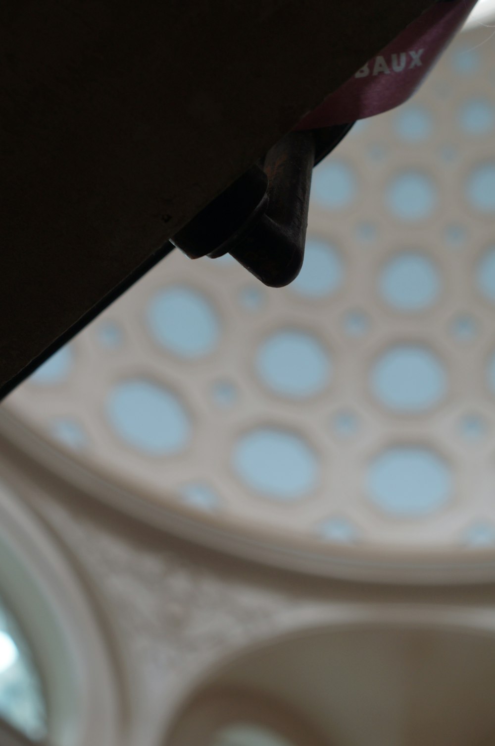 a close up of a clock on a building