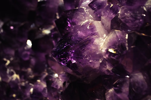 Purple Amethyst Crystals