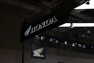 a sign that is on the side of a building